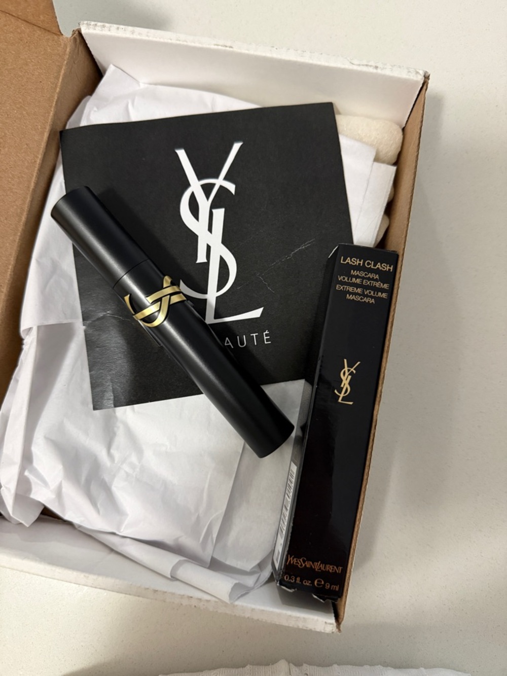 Yves Saint Laurent Black & Gold Mascara Set